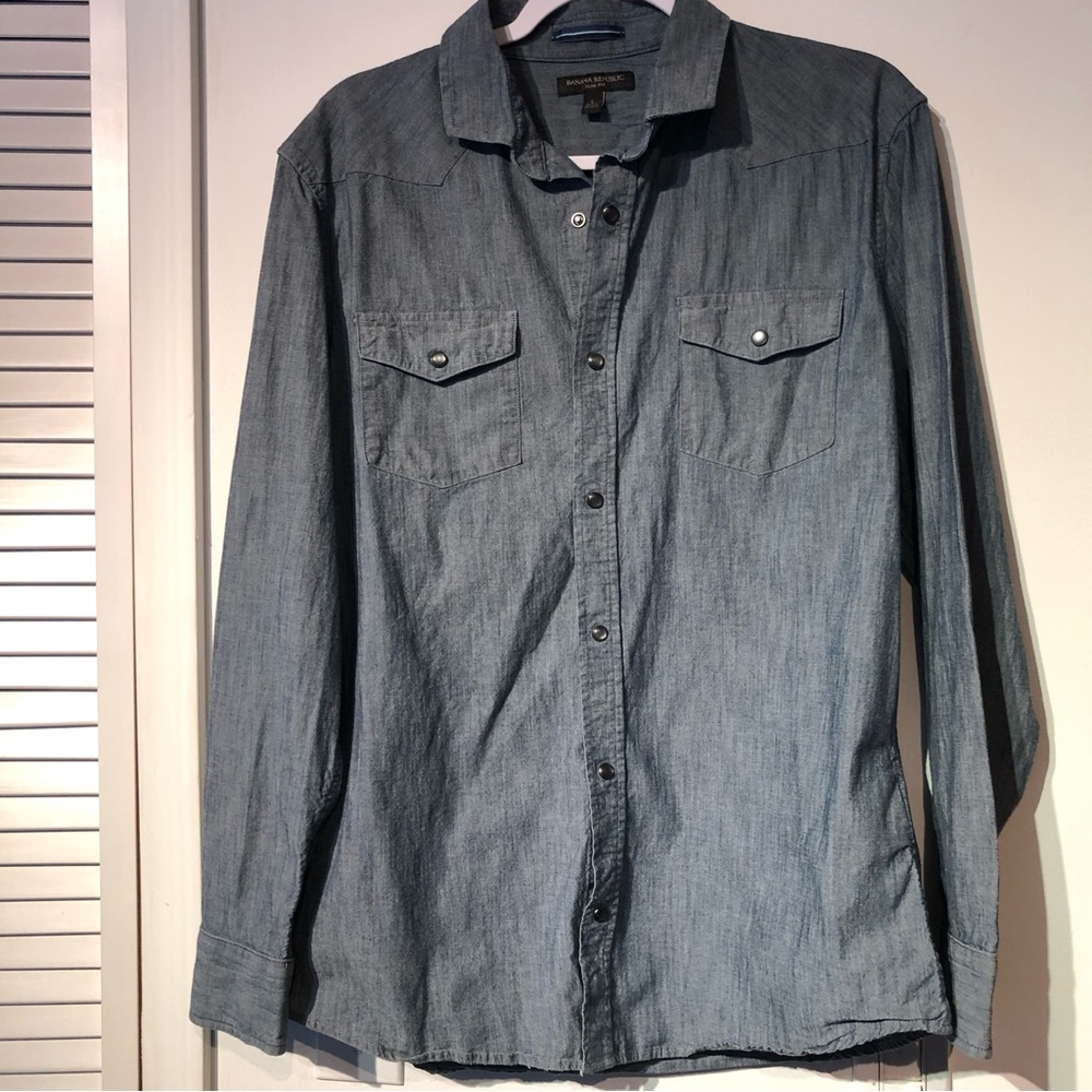 Banana Republic Slim Fit Button Down Shirt